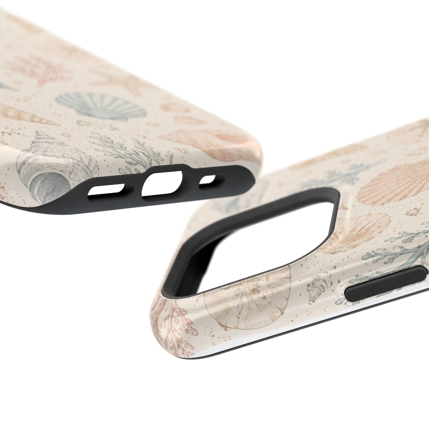 Woman’s Shell Pattern Magnetic Phone Case