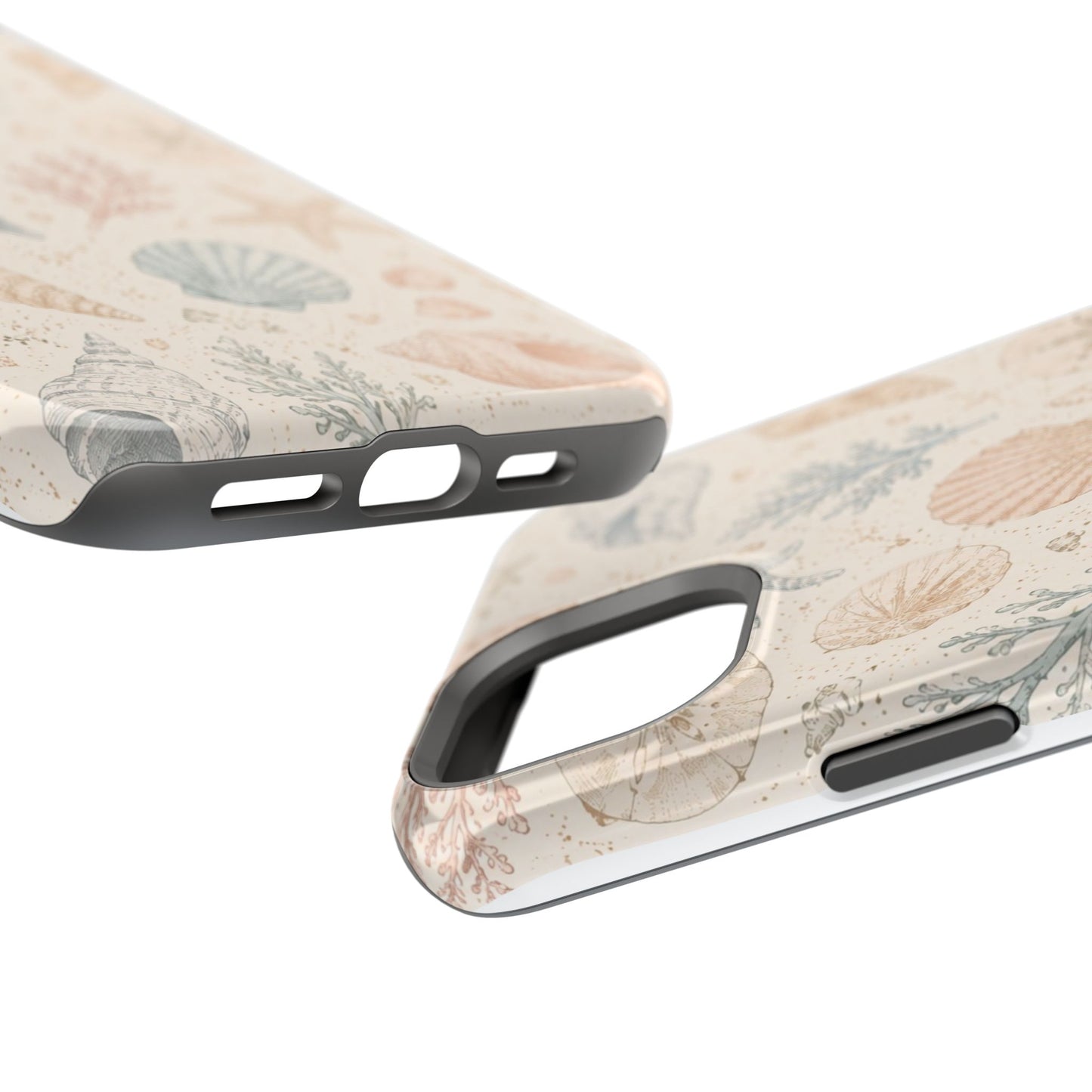 Woman’s Shell Pattern Magnetic Phone Case