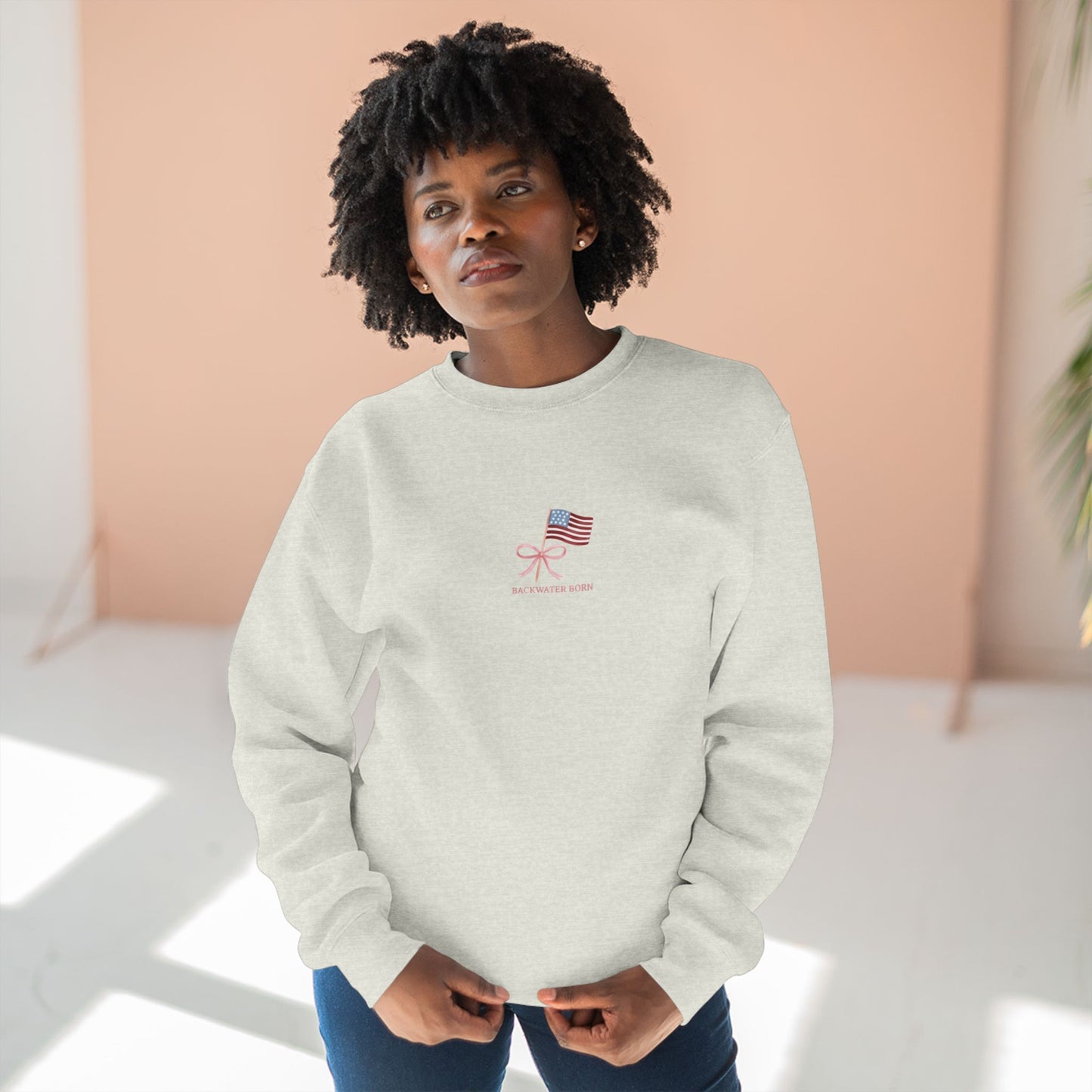 Woman’s America Crewneck - AS Collection