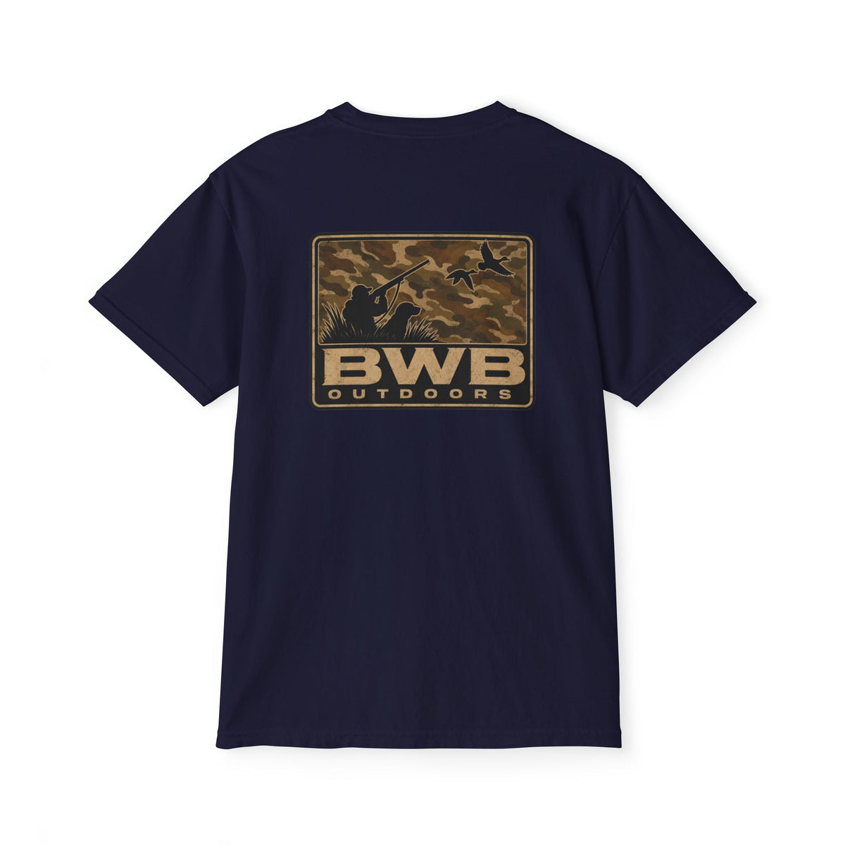 BWB Outdoors Camo Duck Pocket T-Shirt