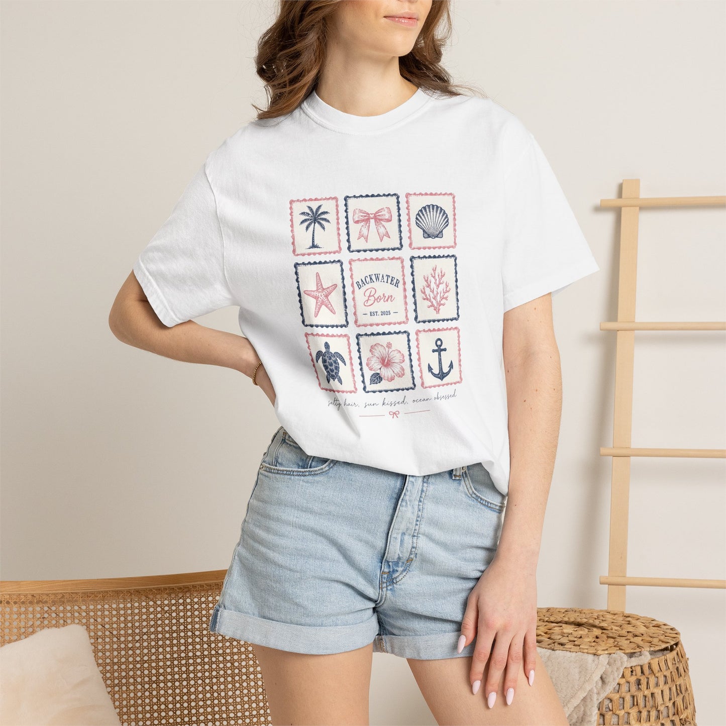 Coastal Stamp Graphic T-Shirt