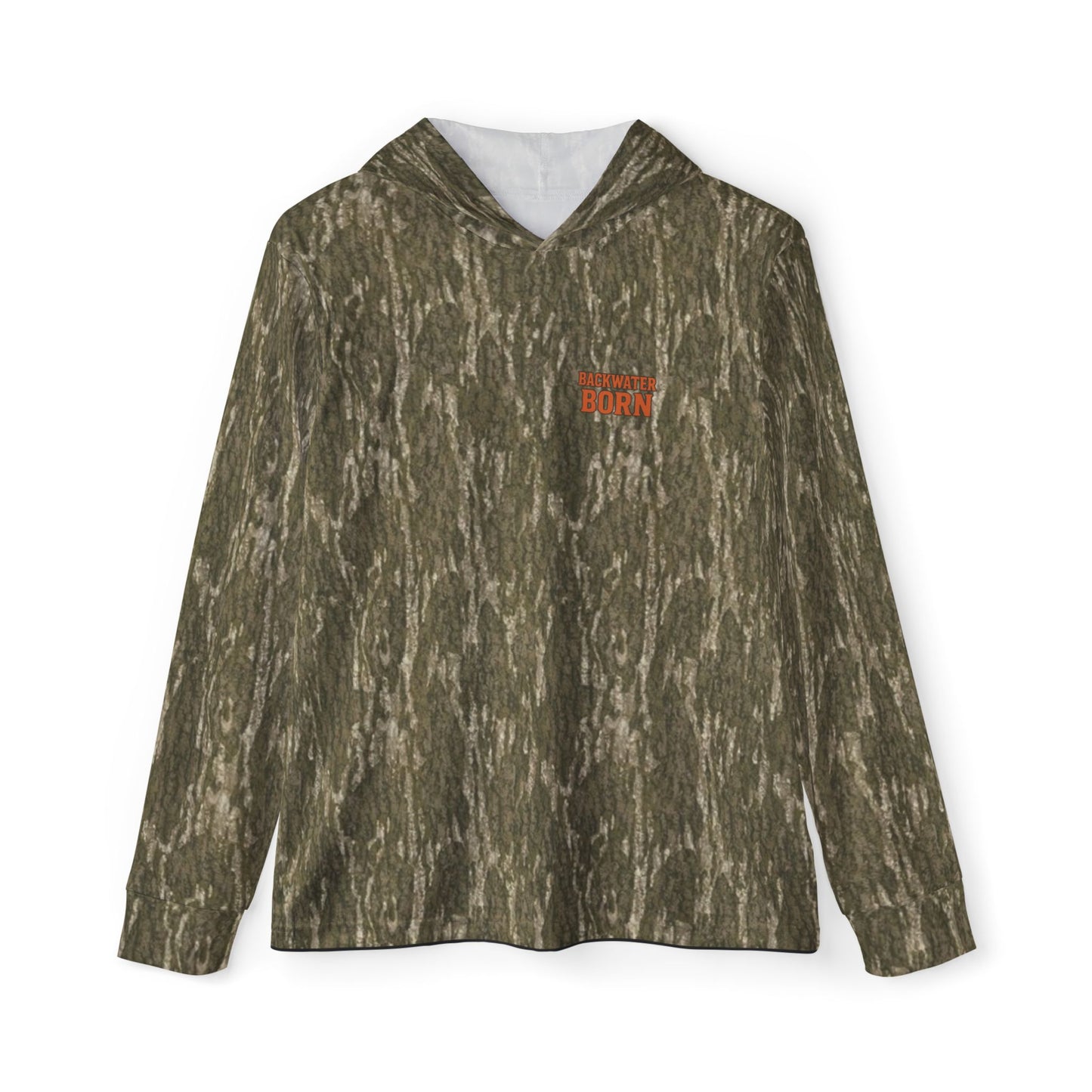 Backwater Born Camo Fishing UPF Hoodie