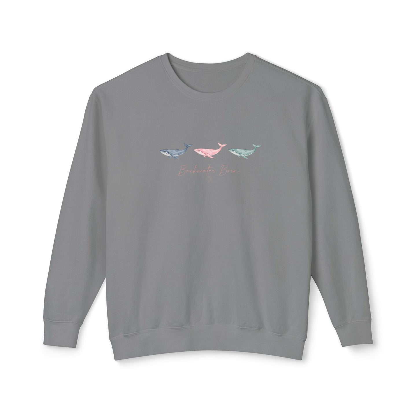 Whale Trio Crewneck Sweatshirt