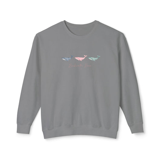 Whale Trio Crewneck Sweatshirt