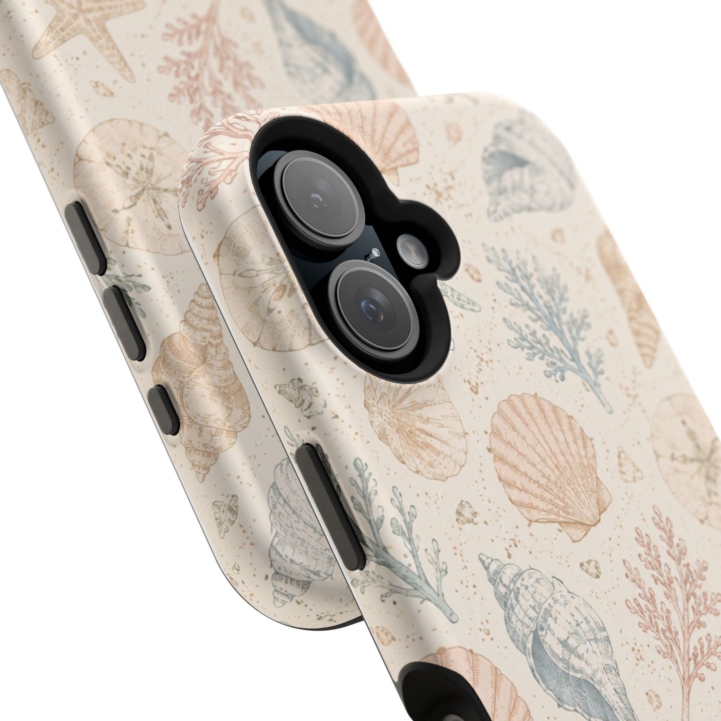 Woman’s Shell Pattern Magnetic Phone Case