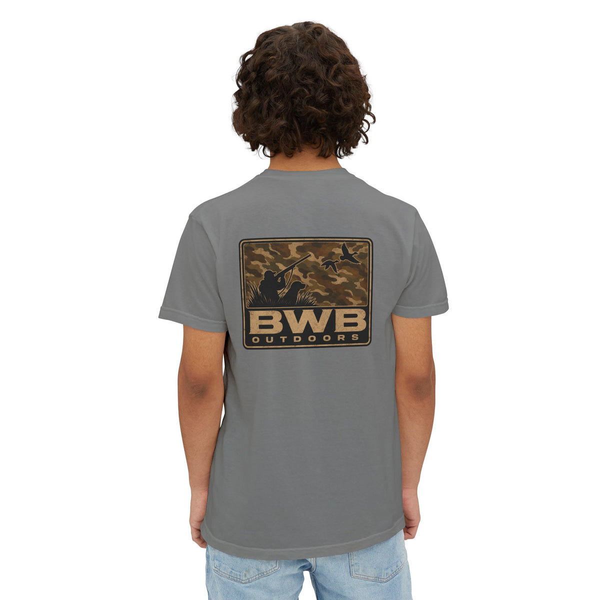 BWB Outdoors Camo Duck Pocket T-Shirt