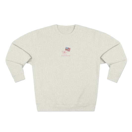 Woman’s America Crewneck - AS Collection