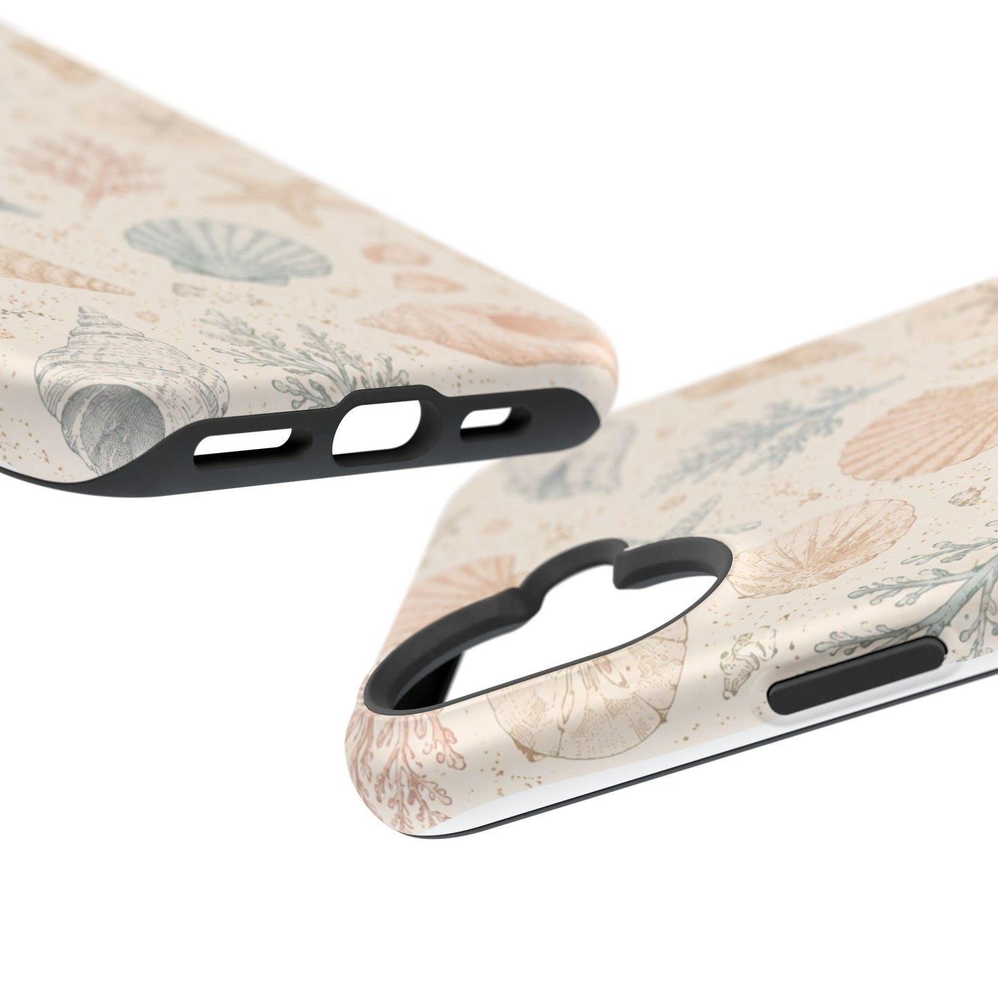 Woman’s Shell Pattern Magnetic Phone Case