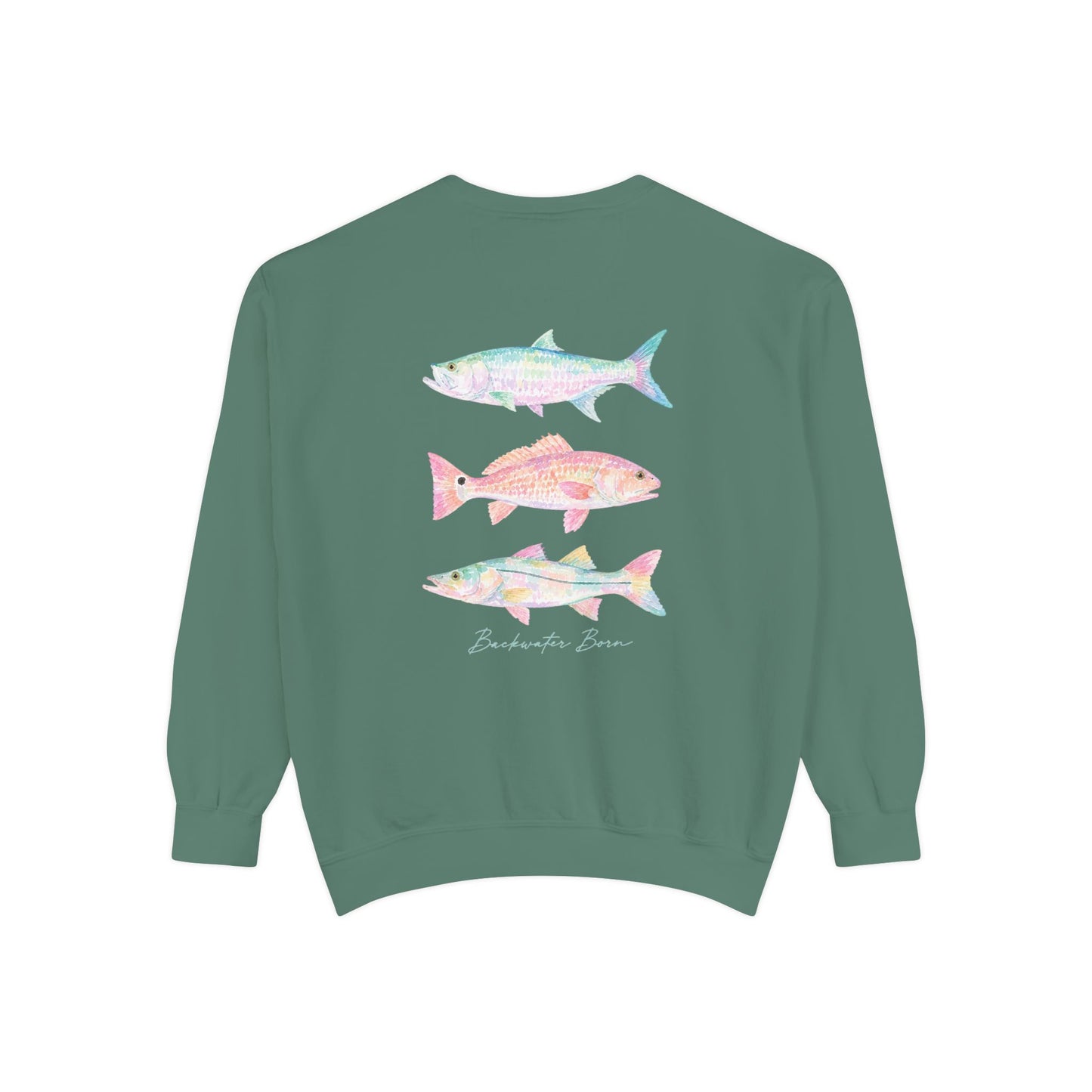Pastel Florida Fish Women’s Crewneck