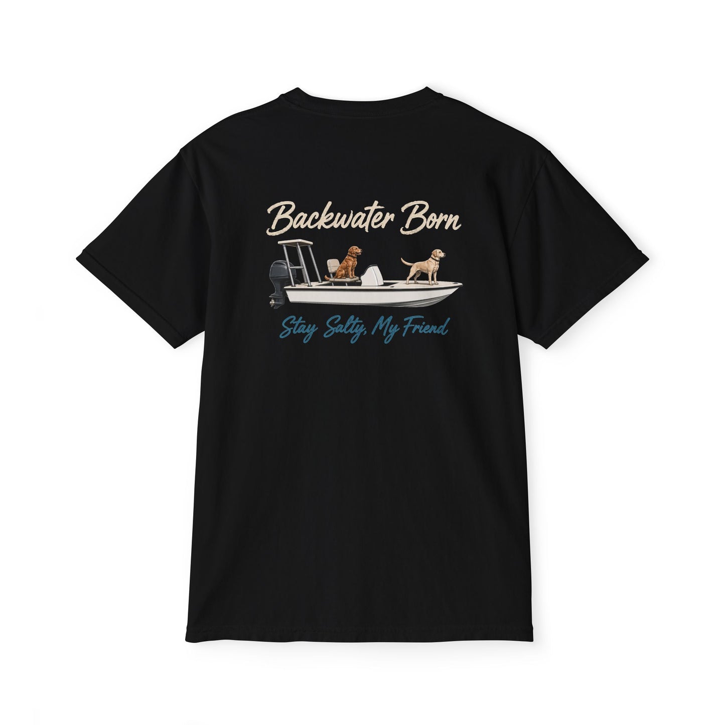 Fishing Dogs 2.0 Pocket Tee