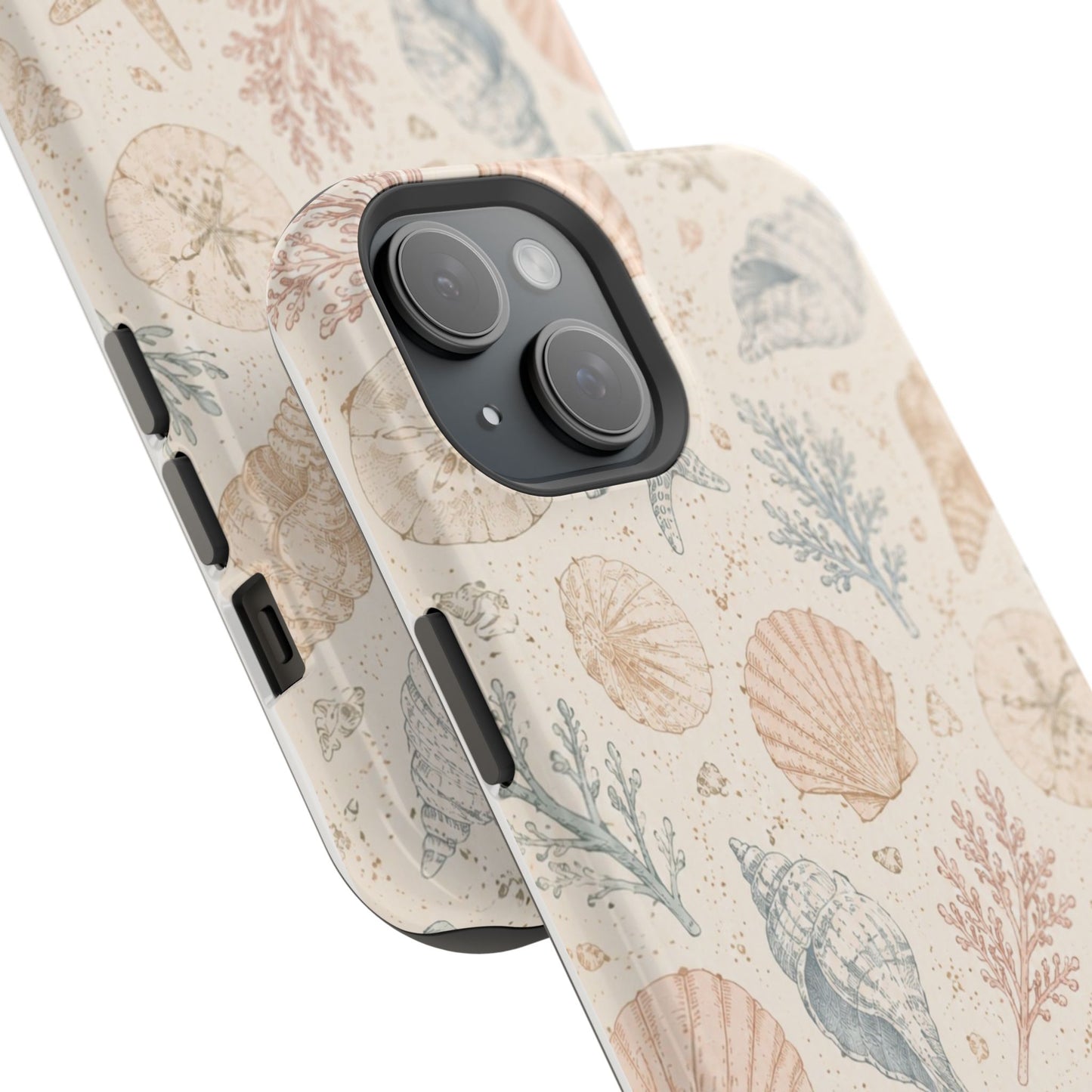 Woman’s Shell Pattern Magnetic Phone Case