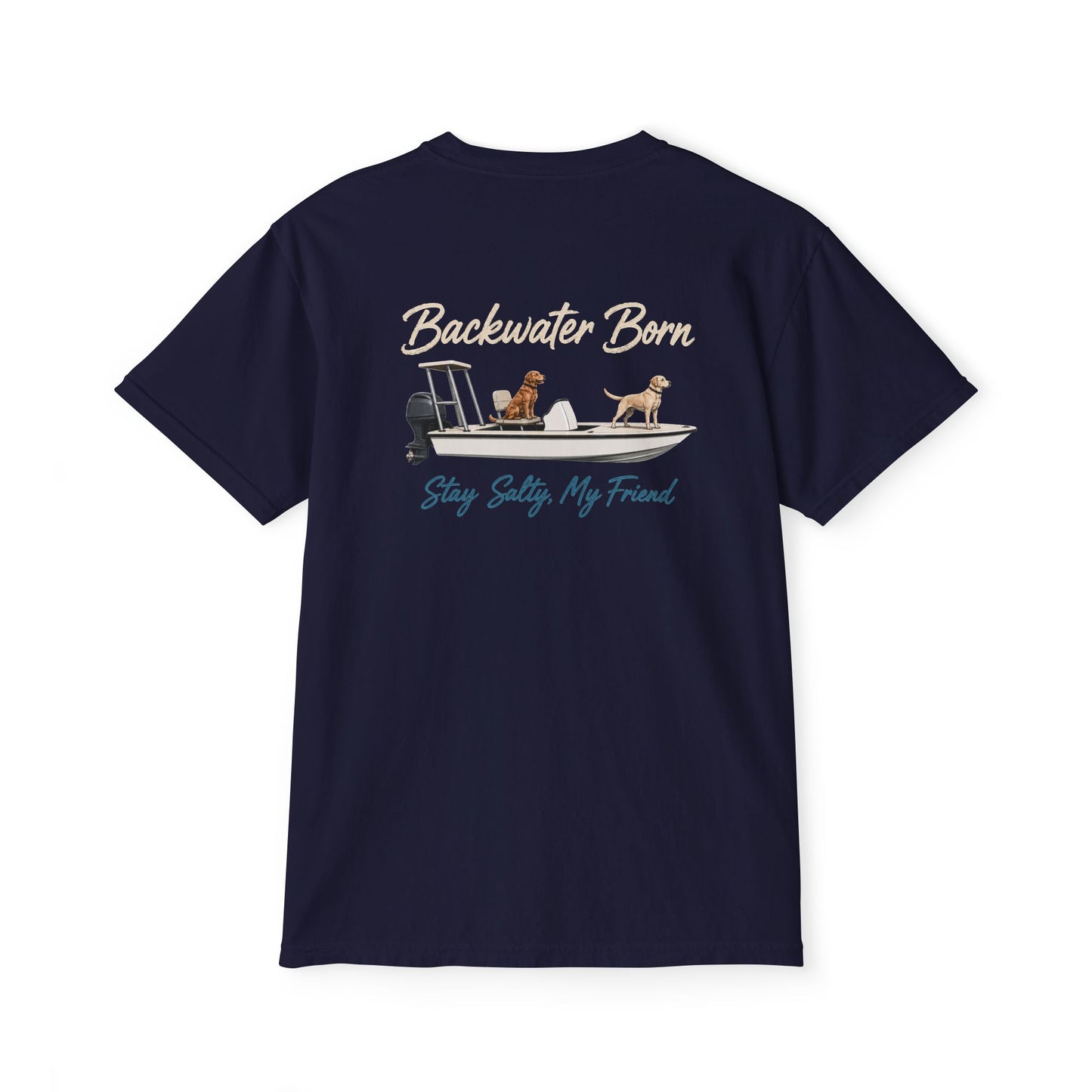 Fishing Dogs 2.0 Pocket Tee