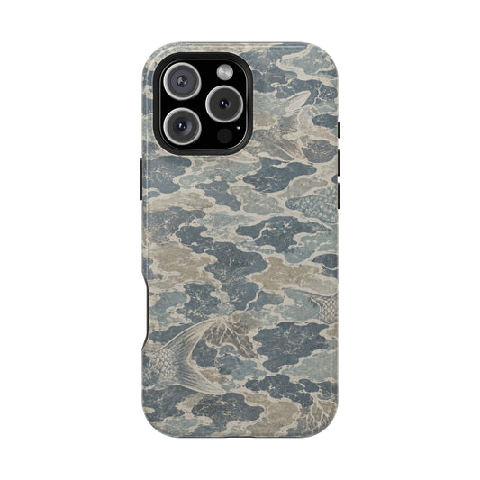 Blue Camo Magnetic Phone Case