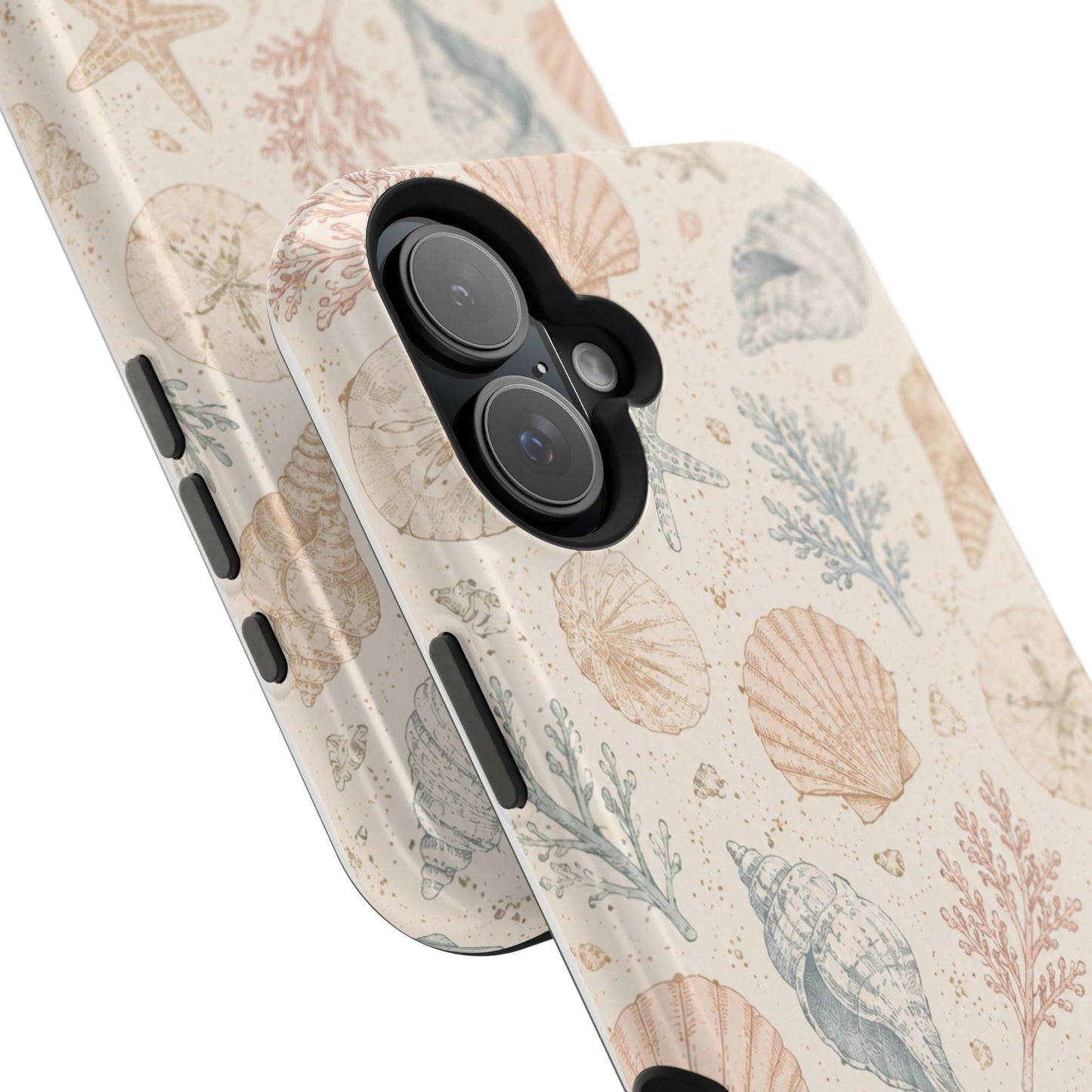 Woman’s Shell Pattern Magnetic Phone Case