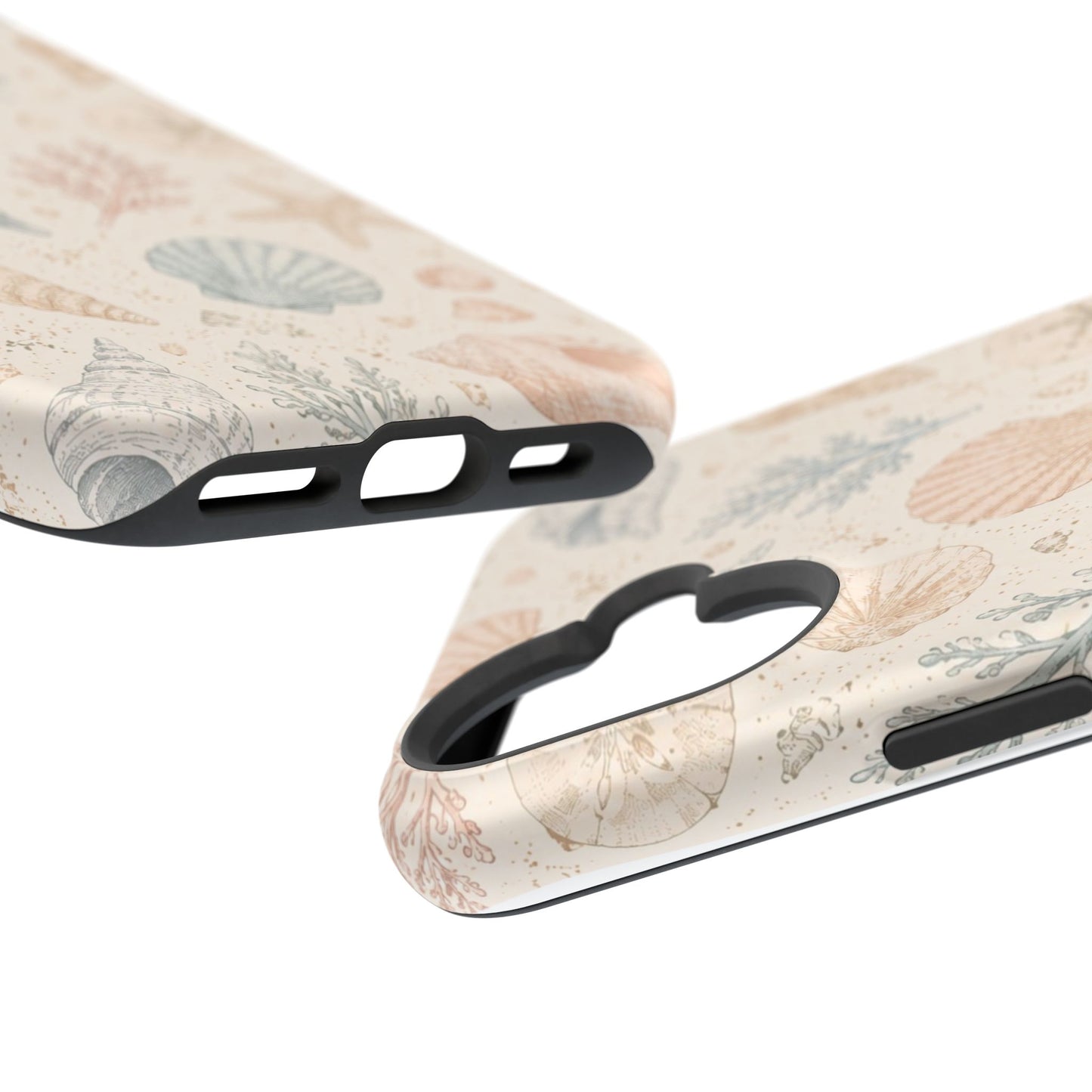 Woman’s Shell Pattern Magnetic Phone Case