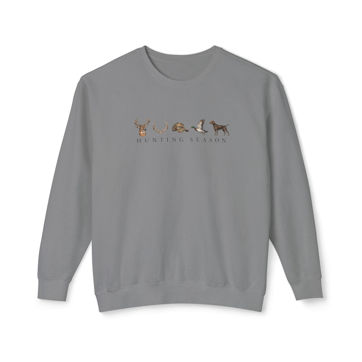 Wildlife Silhouette Crewneck Sweatshirt