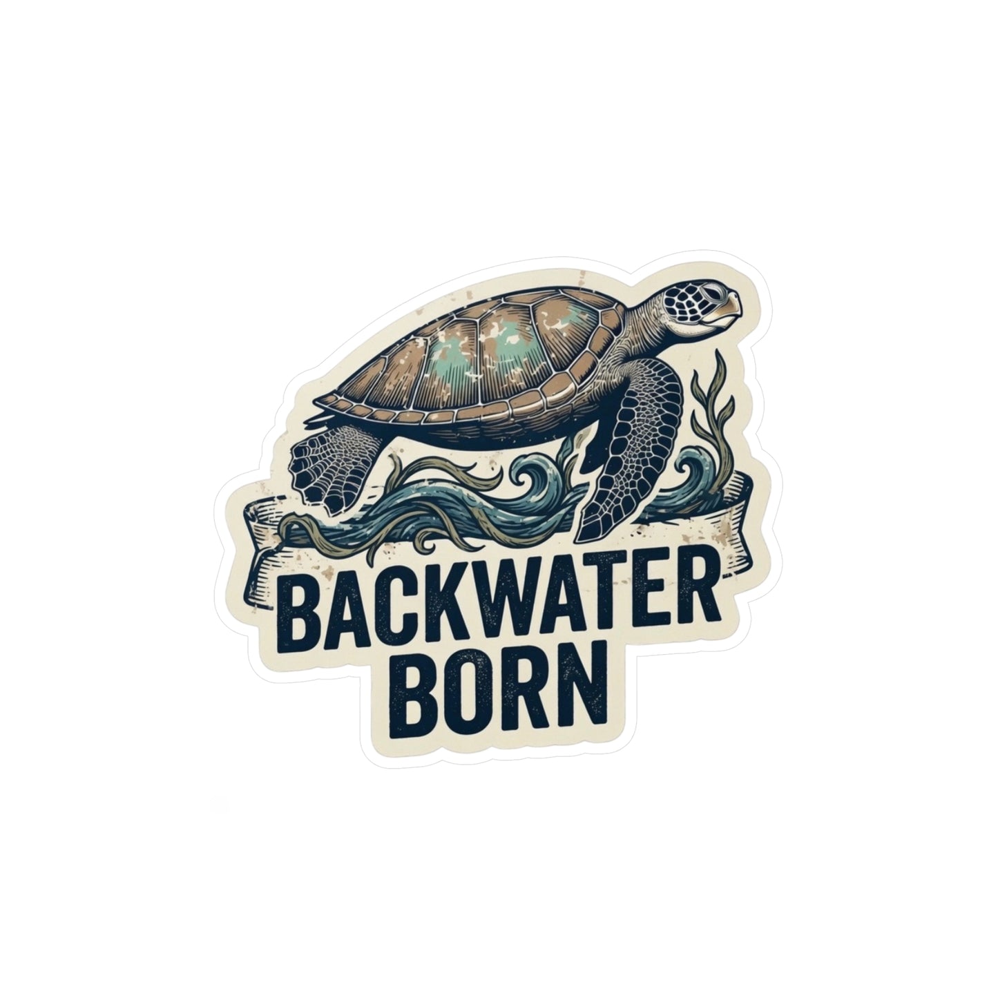 Turtle Vinyl Sticker