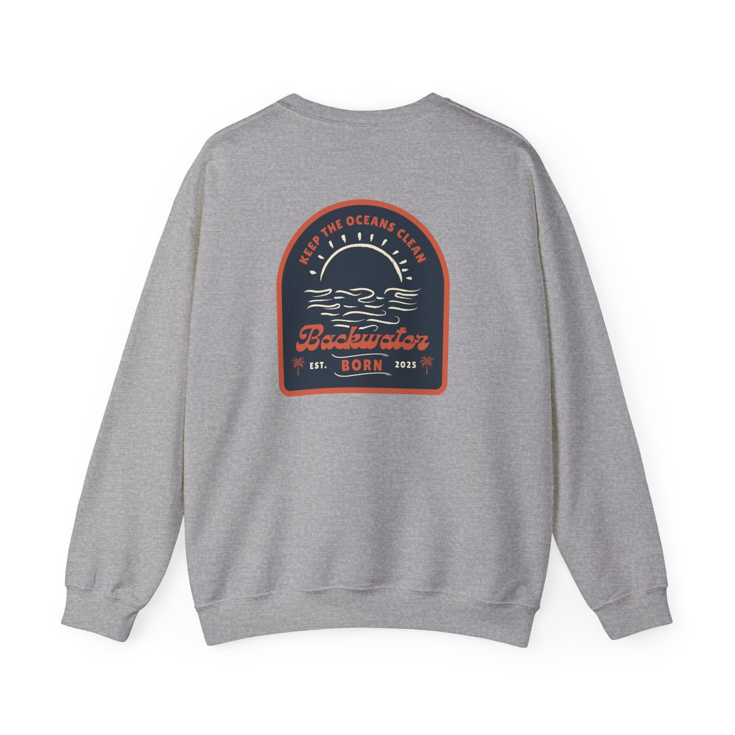 Ocean Series — Retro Ocean Crewneck