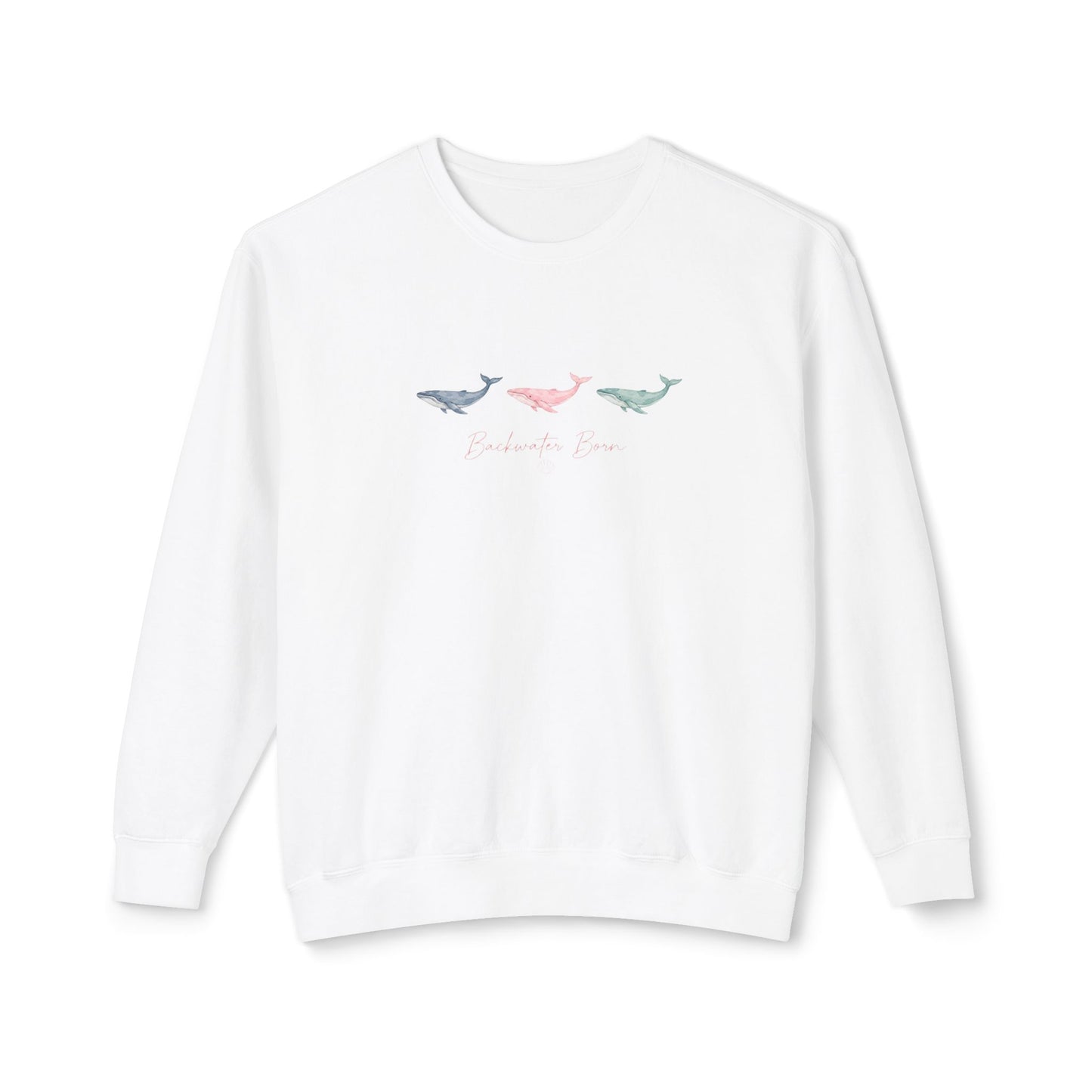 Whale Trio Crewneck Sweatshirt