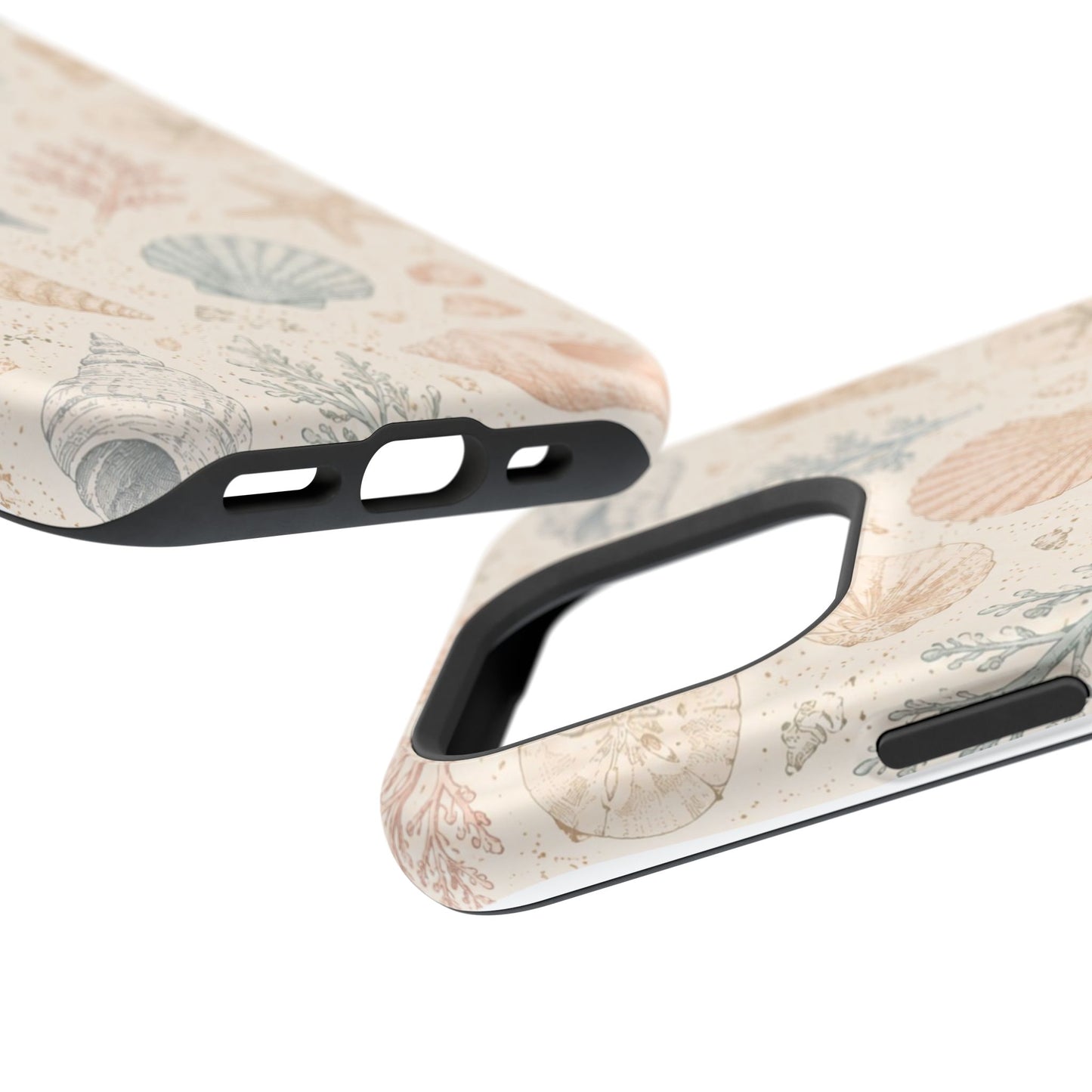 Woman’s Shell Pattern Magnetic Phone Case
