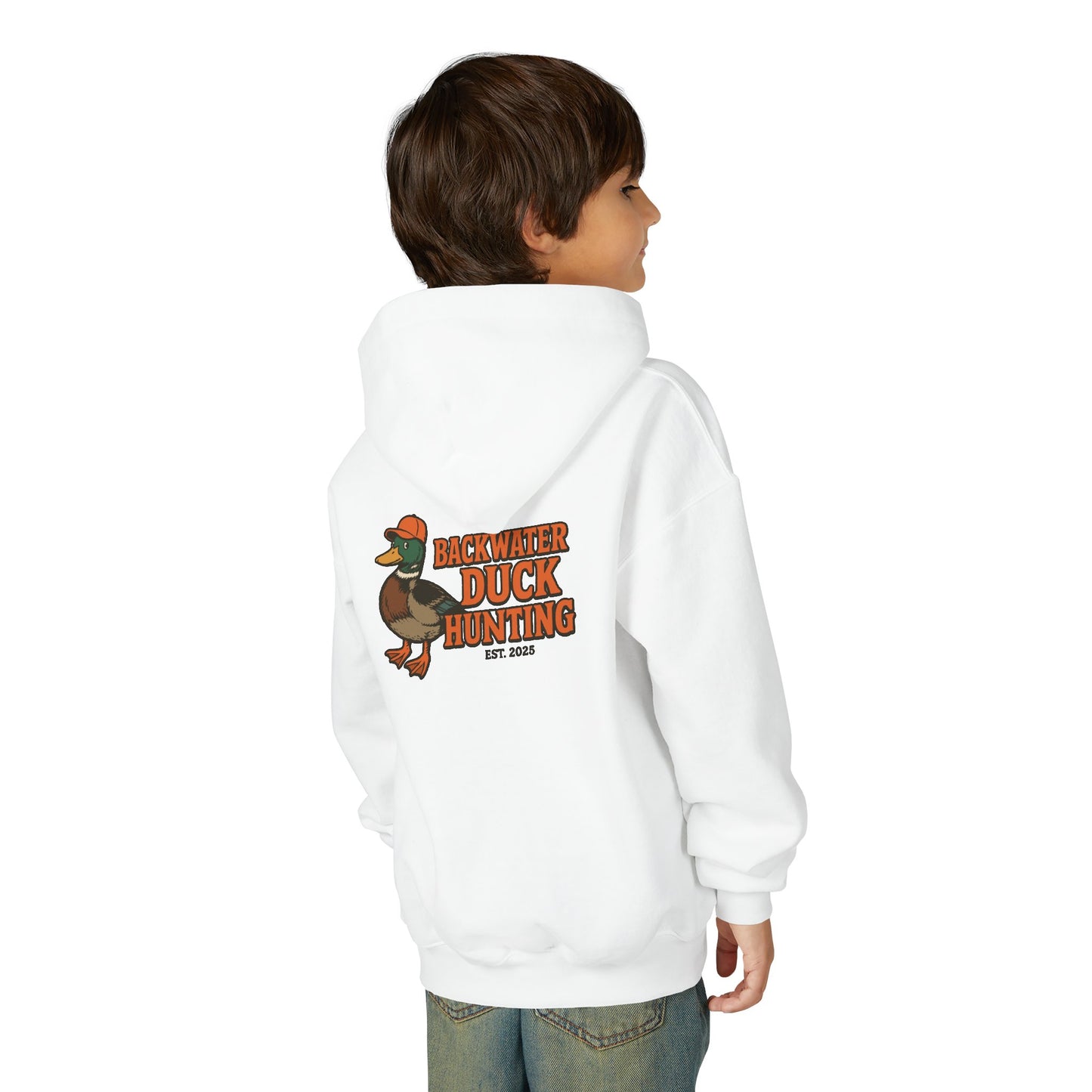 Youth Backwater Duck Hunting Hoodie