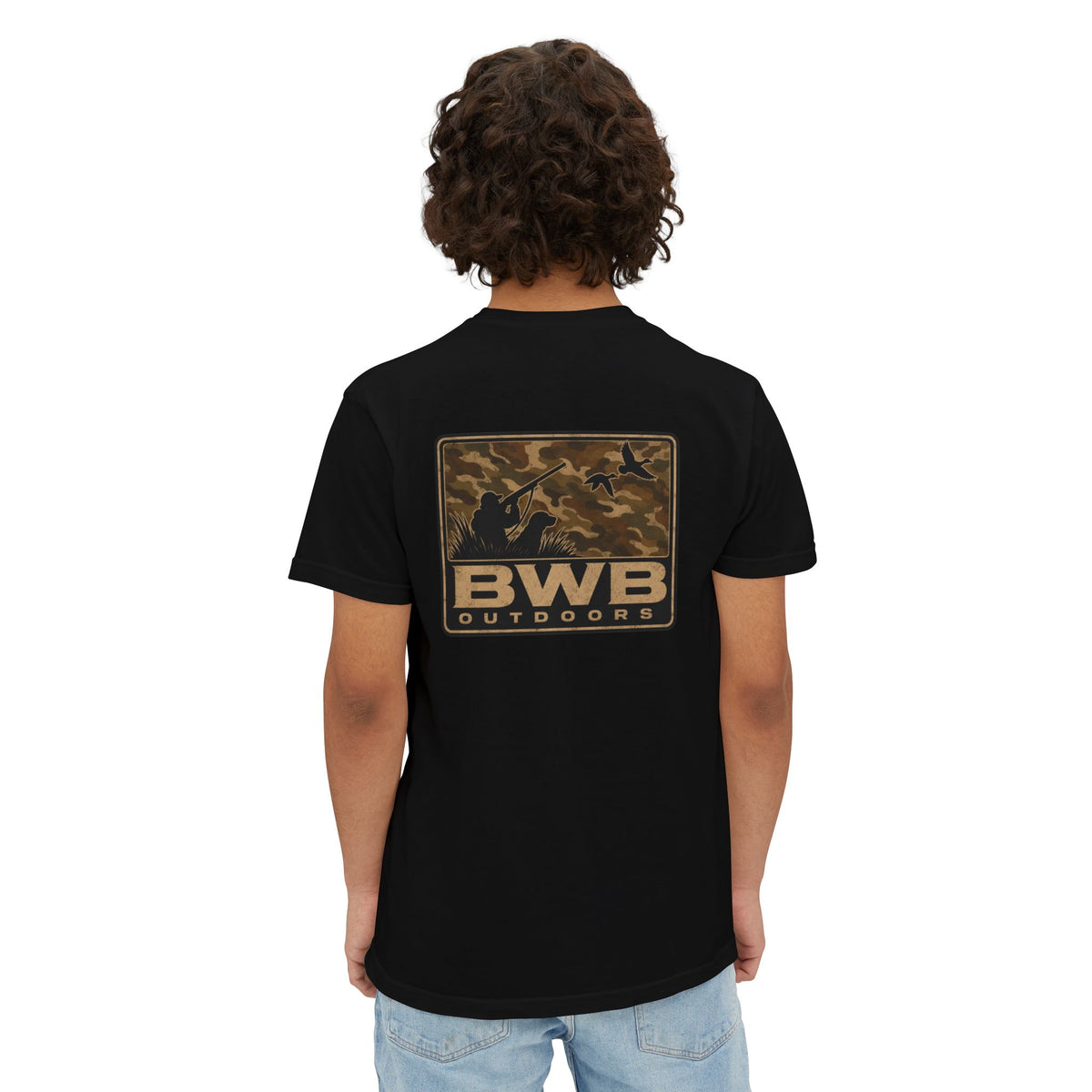 BWB Outdoors Camo Duck Pocket T-Shirt